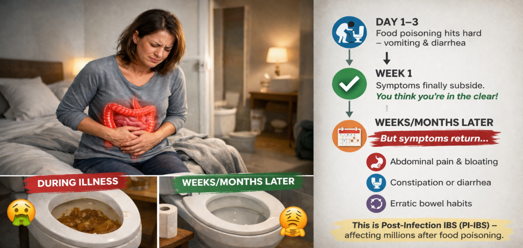 Post-Infection IBS: When Food Poisoning Leaves a Lasting Legacy